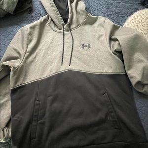 Black and grey hoodie